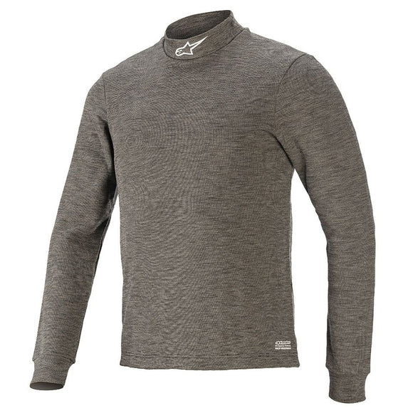 Race Top V3 Small Dk Gray Long Sleeve