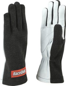 Gloves Single Layer Large Black