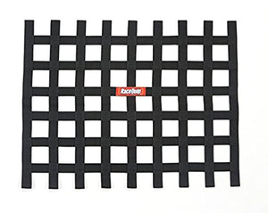 Ribbon Window Net Black Non-SFI